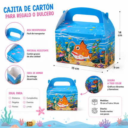 Exclusivo Tienda en linea 💥💎12 Cajas Armables Decorada para Regalo/Dulcero $6.5 c/u