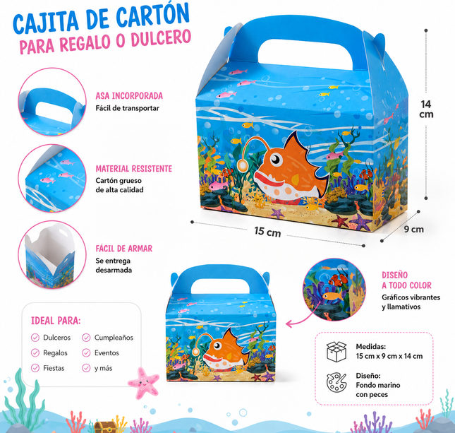 Exclusivo Tienda en linea 💥💎12 Cajas Armables Decorada para Regalo/Dulcero $6.5 c/u