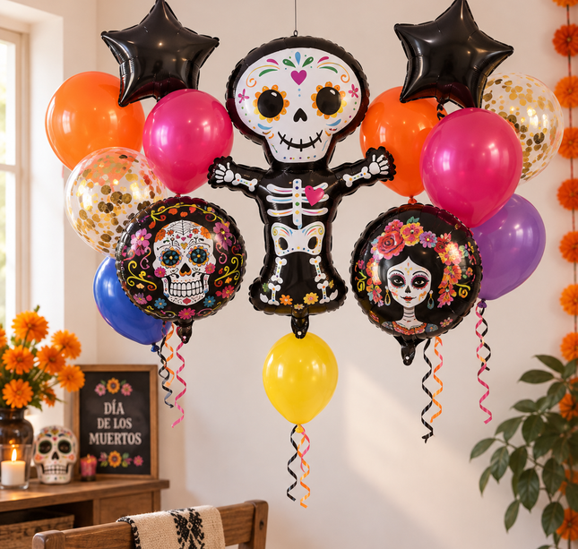 Sets de doración Dia de Muertos Globos