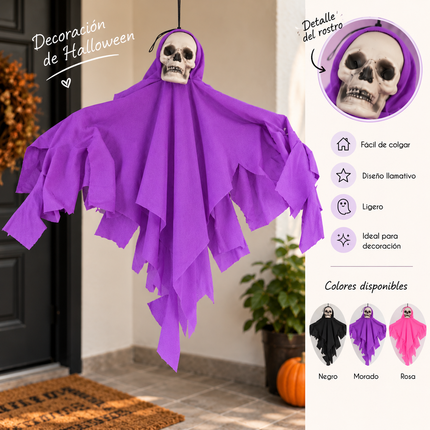 3 Decoracion Halloween Colgante $36 c/u
