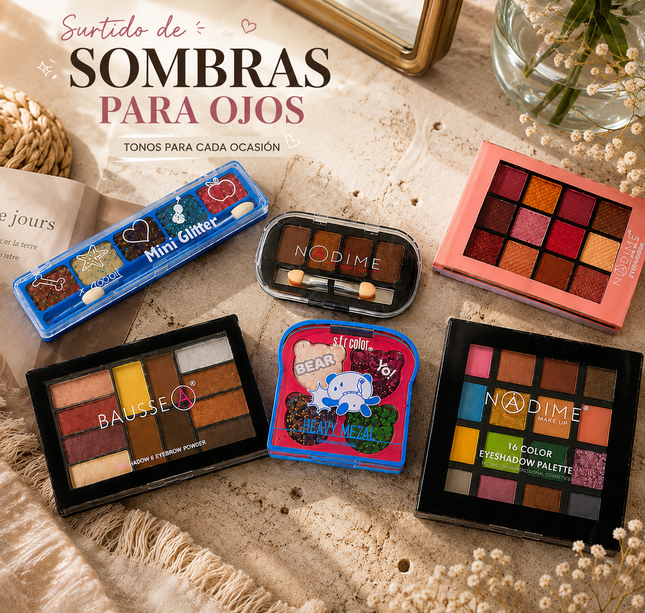 Surtido de Sombras para Ojos Modelos Diferentes