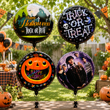 10 Globos Sustos Halloween  $2.5 c/u