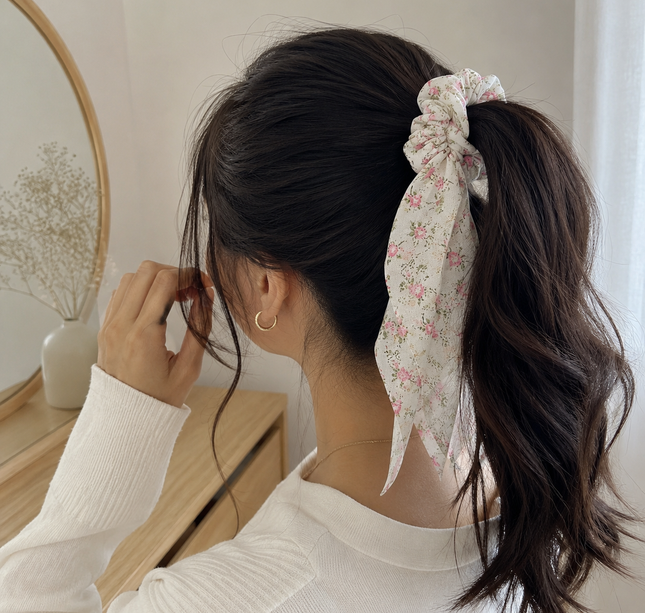 12 Coleteros Flores Estampadas Coquette $12.5 c/u