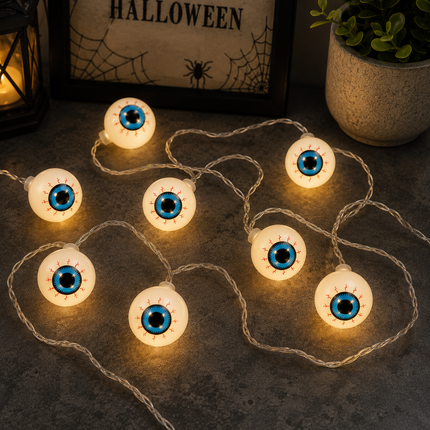 Series Ojitos Halloween, de pilas