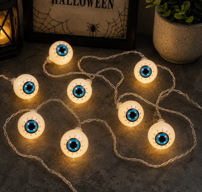 Series Ojitos Halloween, de pilas