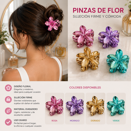 Exclusivo Tienda en linea 💥💎12 Pinzas Hawainas Efecto Cromado $11.9 c/u