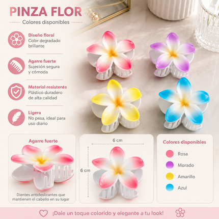 Exclusivo Tienda en linea 💥💎12 Pinzas Hawainas Tropicales Hermosas $7.9 c/u