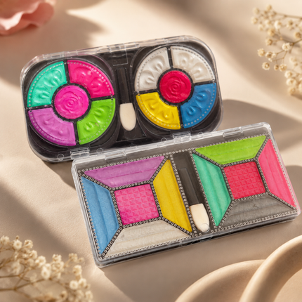 12 Paleta de Sombras para Ojos de Bolsillo $10.8 c/u