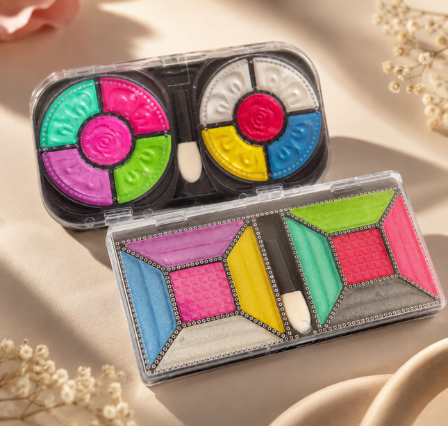 12 Paleta de Sombras para Ojos de Bolsillo $10.8 c/u