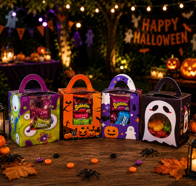 12 Caja Dulcero Halloween  $4.5 c/u