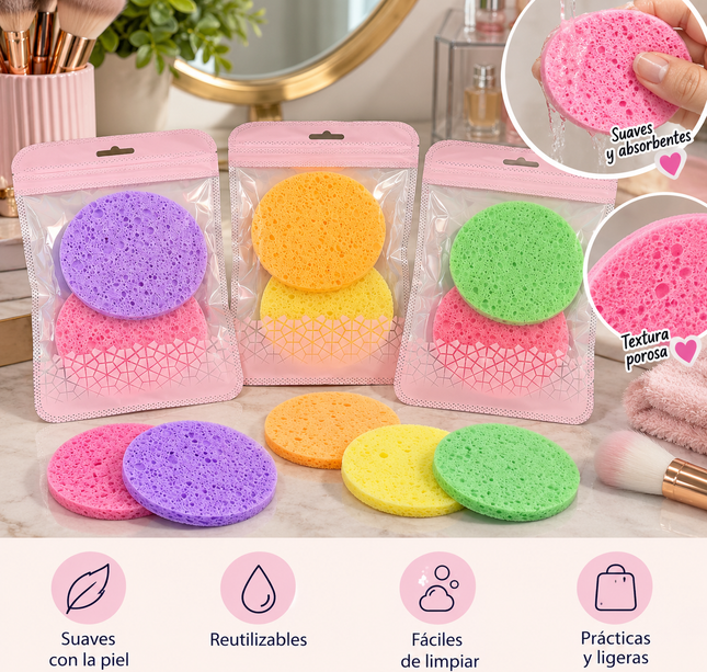 Exclusivo Tienda en linea 💥💎12 Dúos de Esponjas para Maquillaje $10 c/u