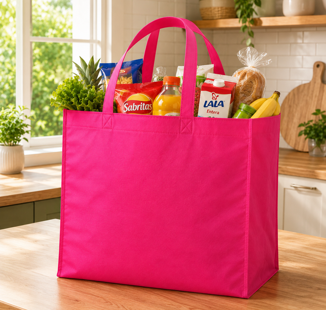 12 Bolsas Ecologicas Grandes $8.9 c/u