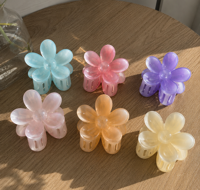 12 Pinzas Flores Hermosas para Cabello $7.9 c/u