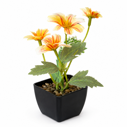 Exclusivo Tienda en linea 💥💎3 Maceta con Flores Mini Decoración $30 c/u