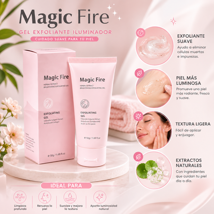 Exclusivo Tienda en linea 💥💎 3 Gel Exfoliante Facial Magic Fire $30 c/u