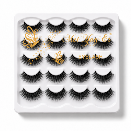 Exclusivo Tienda en linea 💥💎Paquete de 10 Pestañas Postizas Individuales