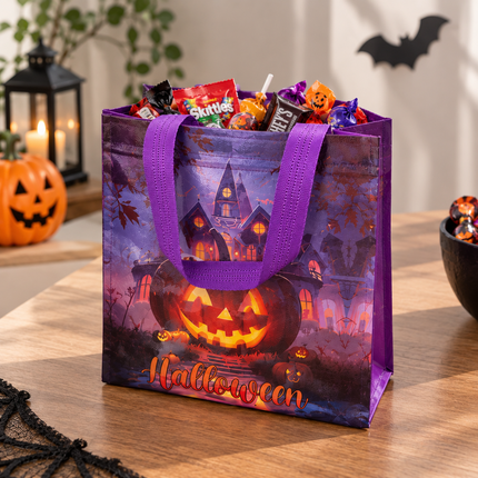 12 Bolsas Halloween Plastificadas $6.5 c/u