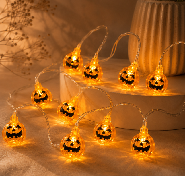 Serie Calabacitas Halloween USB 2.5mts de largo