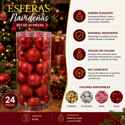 Exclusivo Tienda en linea 💥💎Tubo de 24 Mini Esferas Combinadas