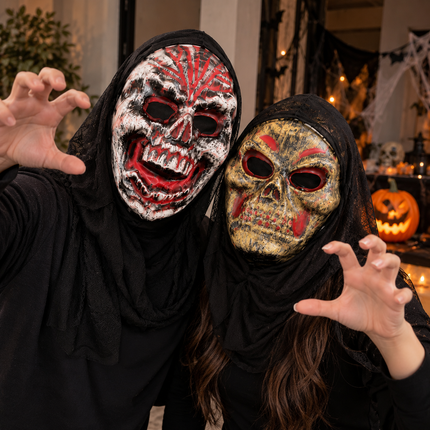 12 Mascara Halloween para Disfraz de Diferentes Modelos $10.5 c/u