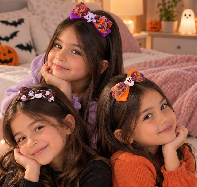 12 Diademas Halloween con Figura  $8.5 c/u