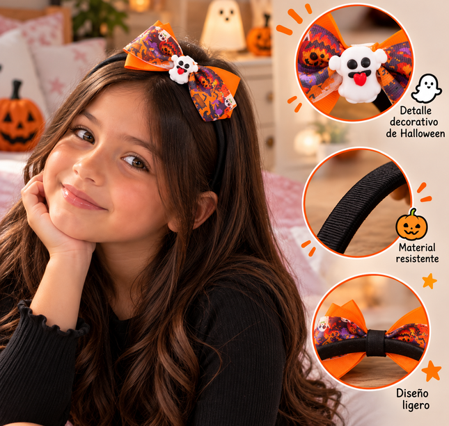 12 Diademas Halloween con Figura  $8.5 c/u