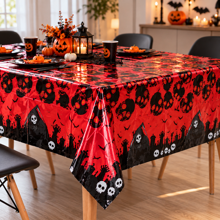 6 Mantel Halloween Metalico $16.5 c/u