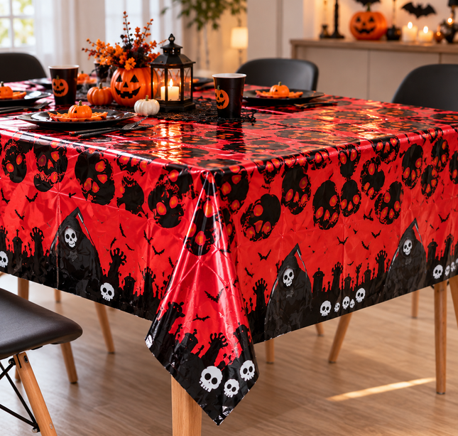 6 Mantel Halloween Metalico $16.5 c/u