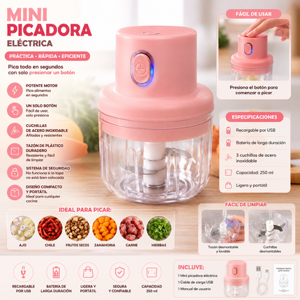Exclusivo Tienda en linea 💥💎Mini Picadora Electrica Recargable