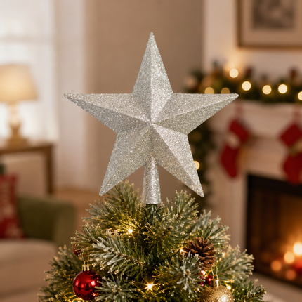Exclusivo Tienda en linea 💥💎3 Estrella Para Arbol Navidad Diamantada $25 c/u