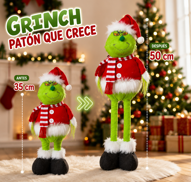 Grinch Patón Muñeco Navidad DecoraTivo M