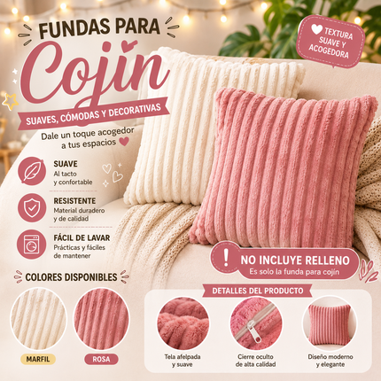 Exclusivo Tienda en linea 💥💎3 Funda para Cojin Hermoso $55 c/u