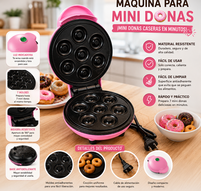 Exclusivo Tienda en linea 💥💎Mini Donera Eléctrica Antiadherente