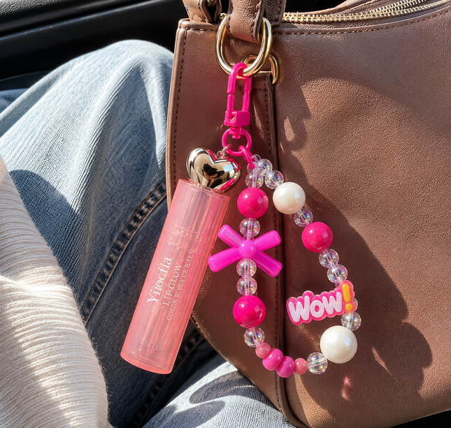 6 Balsamo y Llavero Premium para Labios $28.5 c/u