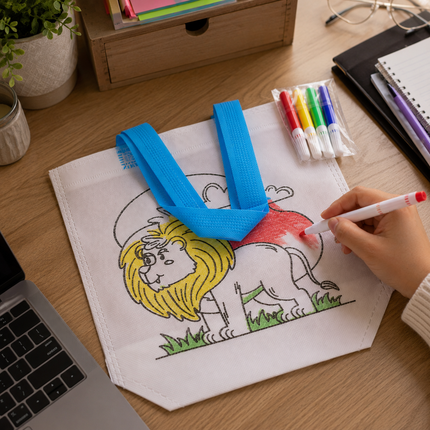 12 Bolsas Reutilizables para Pintar con Plumones $9.5 c/u