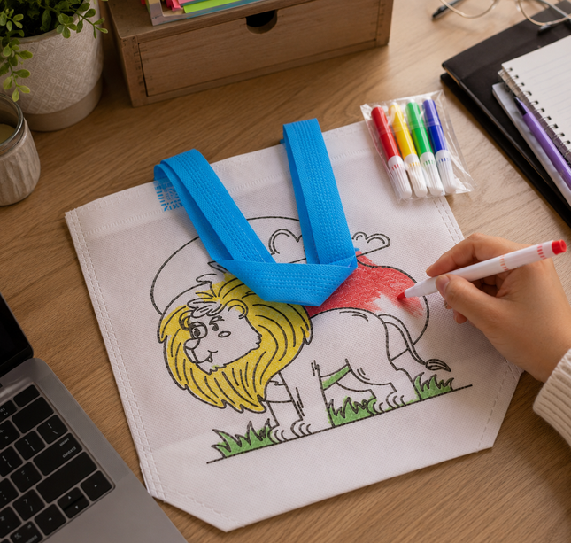 12 Bolsas Reutilizables para Pintar con Plumones $9.5 c/u