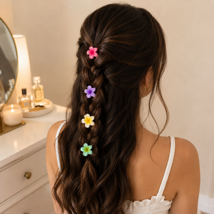 Exclusivo Tienda en linea 💥💎12 Mini Pinzas Hawainas Clasicas Cute $3.5 c/u