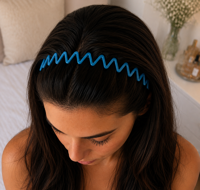 Exclusivo Tienda en linea 💥💎12 Diademas ZiigZag Colores Tendencia $4.5 c/u