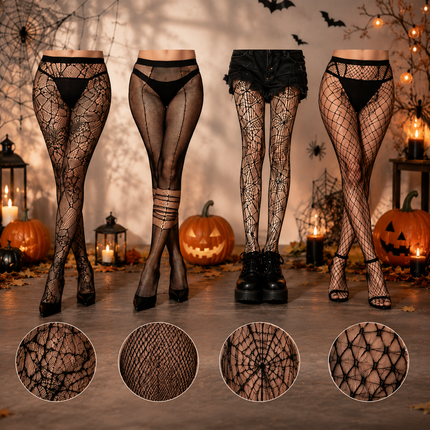 3 Medias Halloween Caladas $36 c/u
