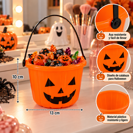 3 Calabacita Dulcera Ch Halloween $18 c/u