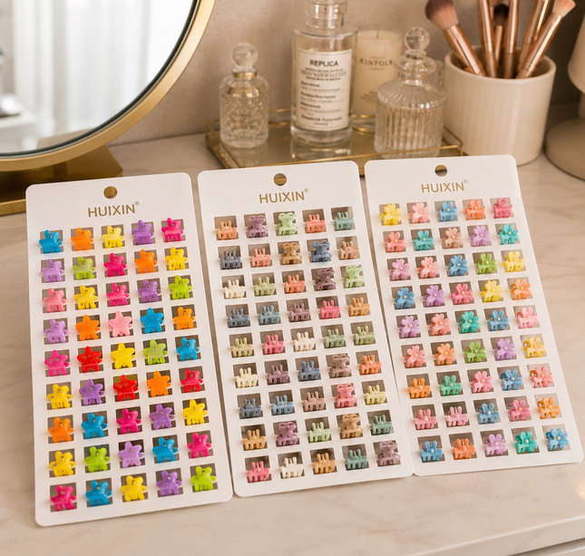 6 Sets de 50 Cuquitas Figuras y Colores Diferentes $20 c/u