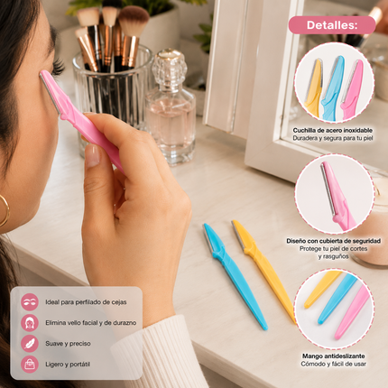 12 Sets 3 Perfiladores Rostro $6.5 c/u