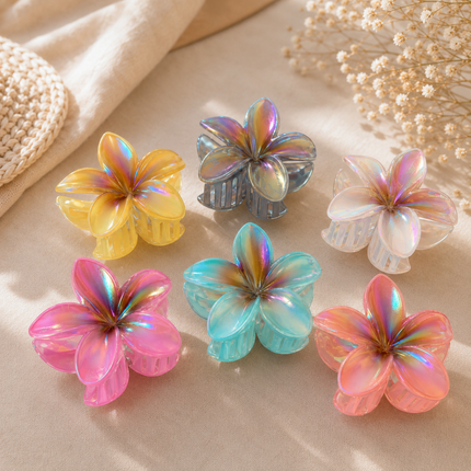 Exclusivo Tienda en linea 💥💎12 Pinzas Hawainas Cristalinas Hermosas Centro $13.9 c/u