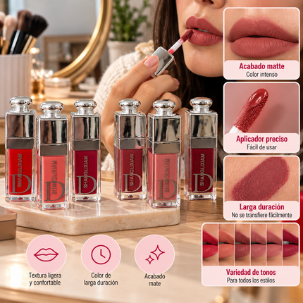 Exclusivo Tienda en linea 💥💎6 Labial Matte Moda Lindo $20 c/u