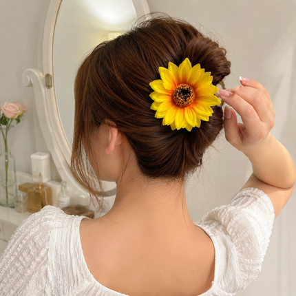 12 Pinzas Girasol Hermosa Grande $16.8 c/u