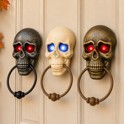 Timbre Halloween de Calabera con Luces