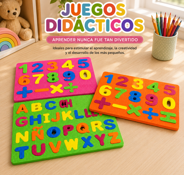 Exclusivo Tienda en linea 💥💎Trio de juegos Didacticos Infantiles