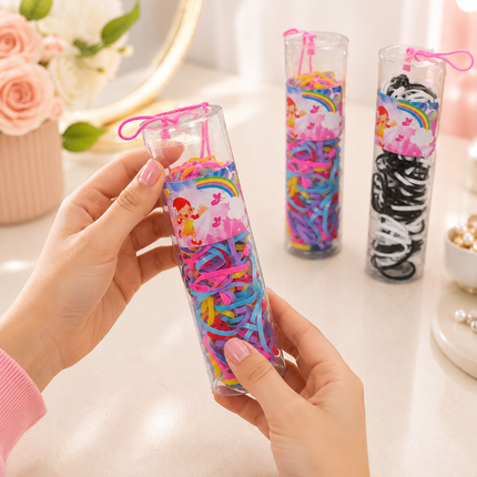 Exclusivo Tienda en linea 💥💎12 Tubos de Ligas para Cabello Grandes $6.5 c/u