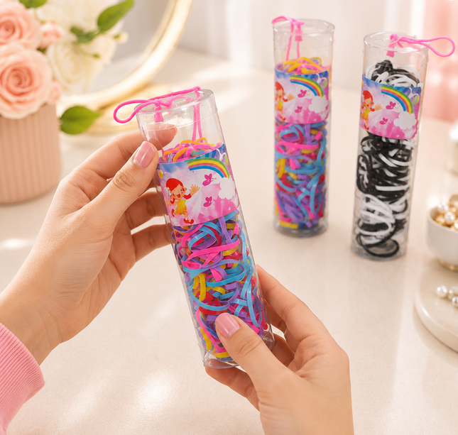 Exclusivo Tienda en linea 💥💎12 Tubos de Ligas para Cabello Grandes $6.5 c/u