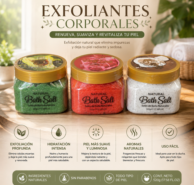 Exclusivo Tienda en linea 💥💎Exfoliante Corporal  "Bath Salt"